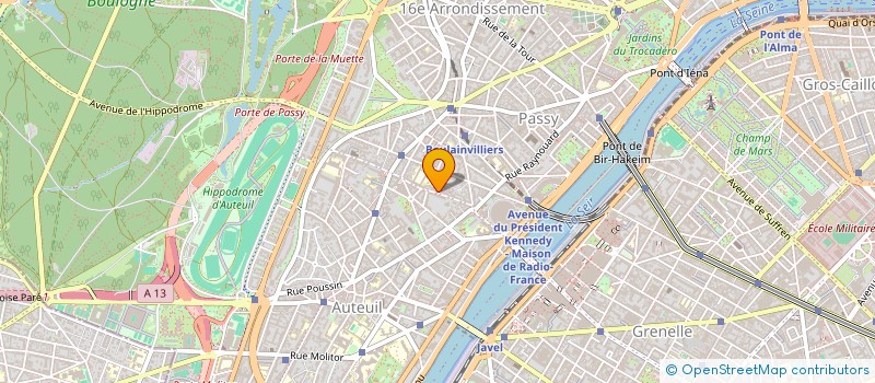 localisation de l'entreprise SCI MAZEL V  PARIS