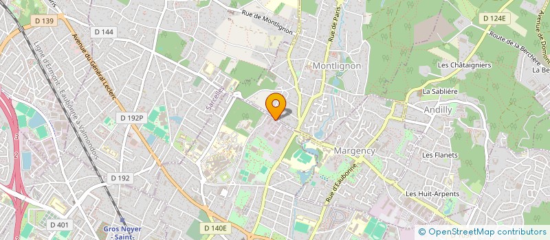 localisation de l'entreprise SCI MAZELY à EAUBONNE