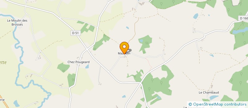 localisation de l'entreprise SCI MAZOIN à SAINT-MAURICE-DES-LIONS