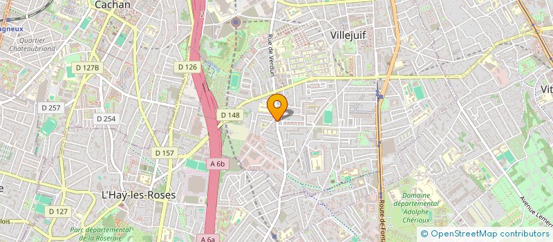 localisation de l'entreprise SCI MAZOUZI à VILLEJUIF