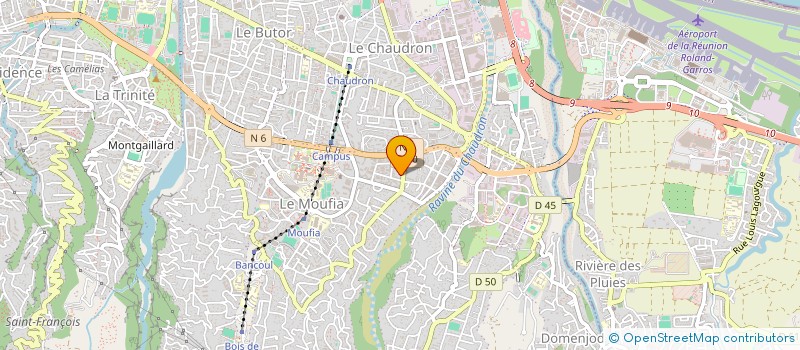 localisation de l'entreprise SCI MAZRIN  SAINT-DENIS