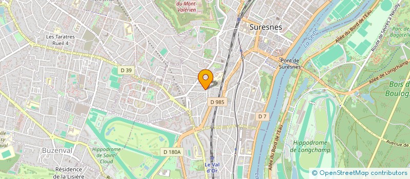 localisation de l'entreprise SCI MAZRUYCK à SURESNES