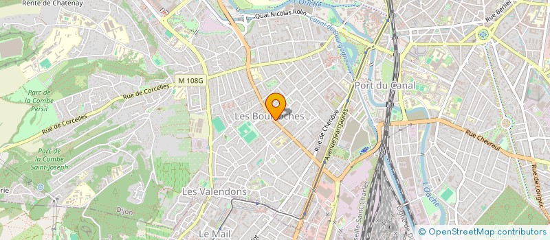 localisation de l'entreprise SCI MAZUE à DIJON