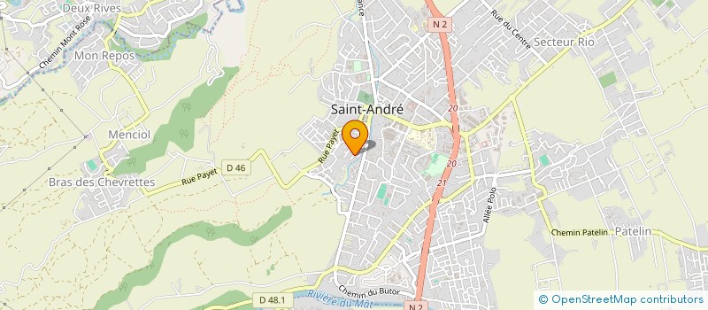 localisation de l'entreprise SCI MAZUR à SAINT-ANDRE