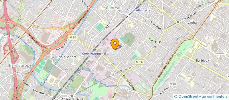 localisation de l'entreprise SCI MAZY à CROIX