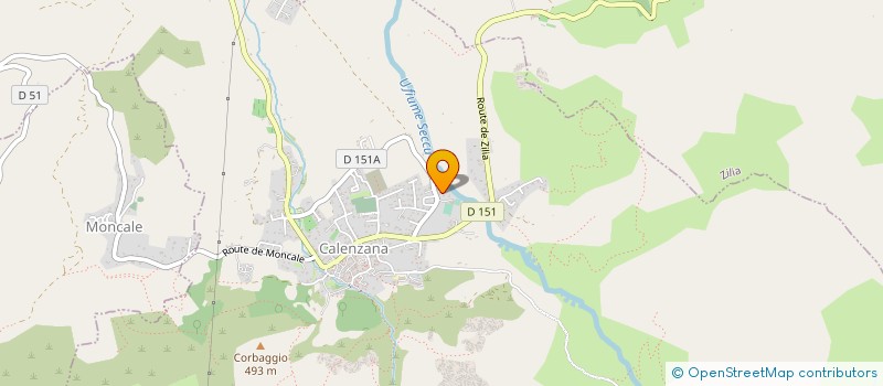 localisation de l'entreprise SCI MAZZARETO à CALENZANA