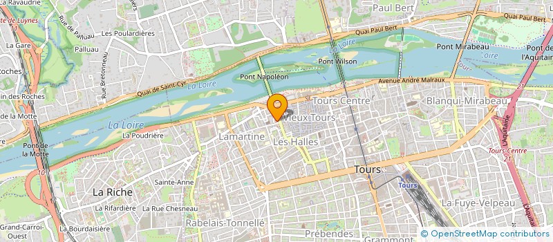 localisation de l'entreprise SCI MB 37  TOURS