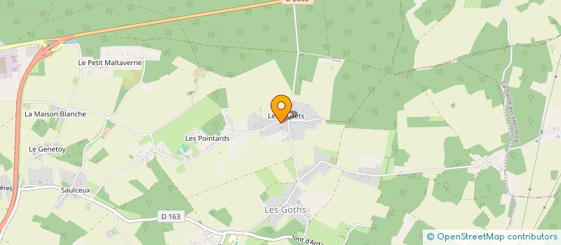 localisation de l'entreprise SCI MB à AMILLY