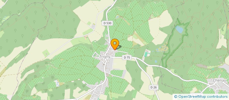 localisation de l'entreprise SCI MB  TRIGNY