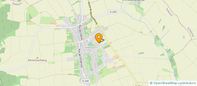 localisation de l'entreprise SCI MB  SCHLEITHAL