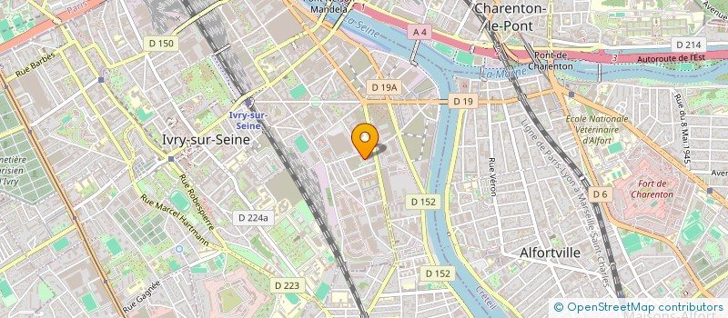 localisation de l'entreprise SCI MB IMMO à IVRY-SUR-SEINE