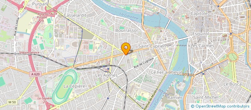 localisation de l'entreprise SCI MB IMMO à TOULOUSE