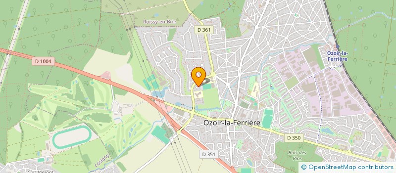 localisation de l'entreprise SCI MB IMMOBILIERS  OZOIR LA FERRIERE