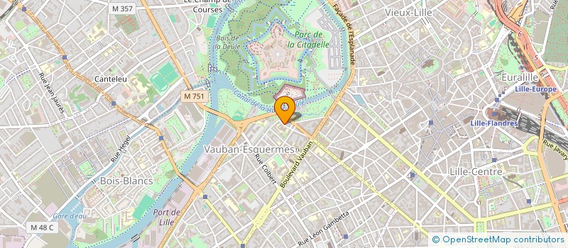 localisation de l'entreprise SCI MB4 à LILLE