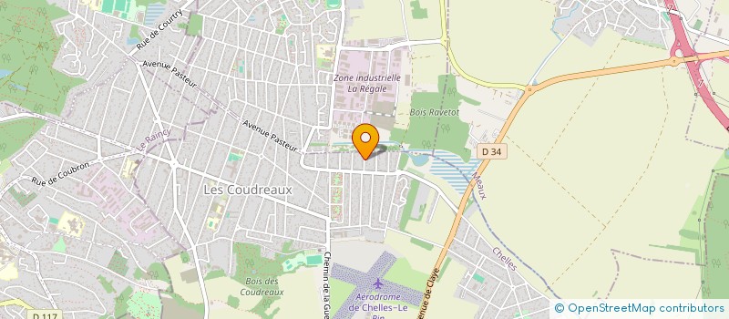 localisation de l'entreprise SCI MBALANDA  CHELLES