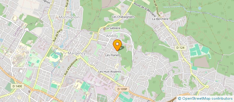 localisation de l'entreprise SCI MBAREK  ANDILLY