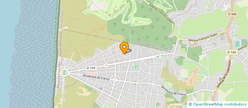 localisation de l'entreprise SCI MBBEAUVOIS  CUCQ