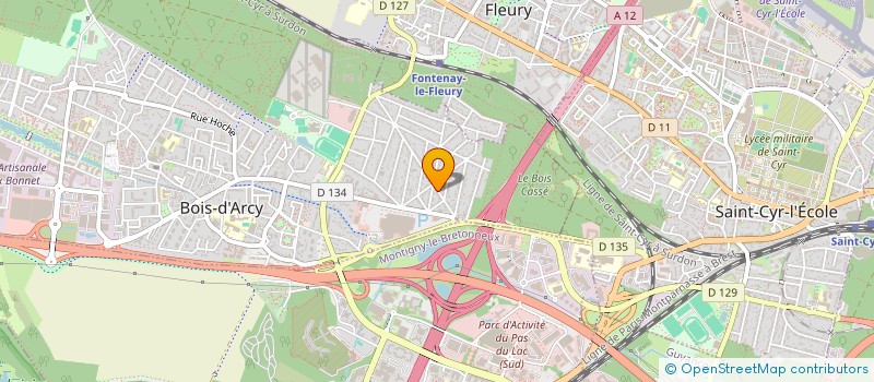 localisation de l'entreprise SCI MBCCE  BOIS-D'ARCY