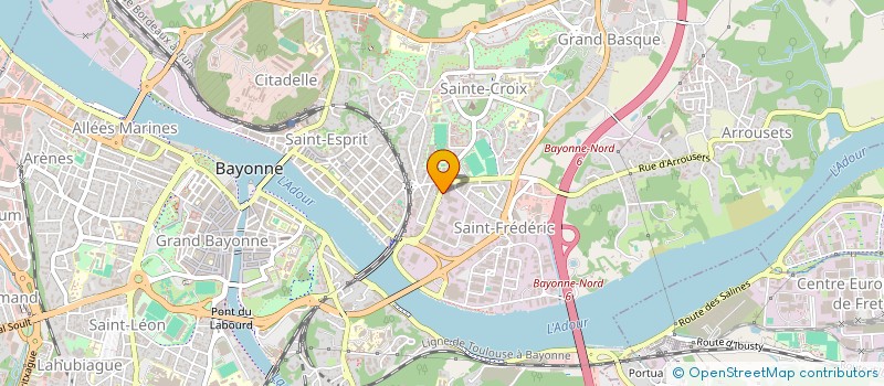 localisation de l'entreprise SCI MBD à BAYONNE