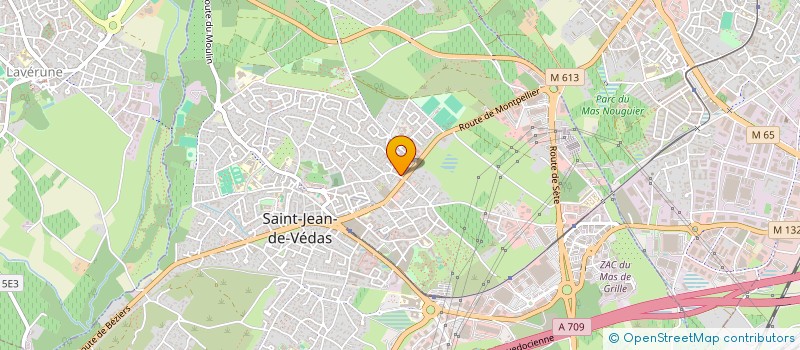 localisation de l'entreprise SCI MBF  SAINT-JEAN-DE-VEDAS