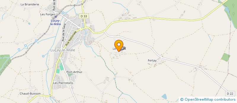 localisation de l'entreprise SCI MBGL à LUCAY-LE-MALE