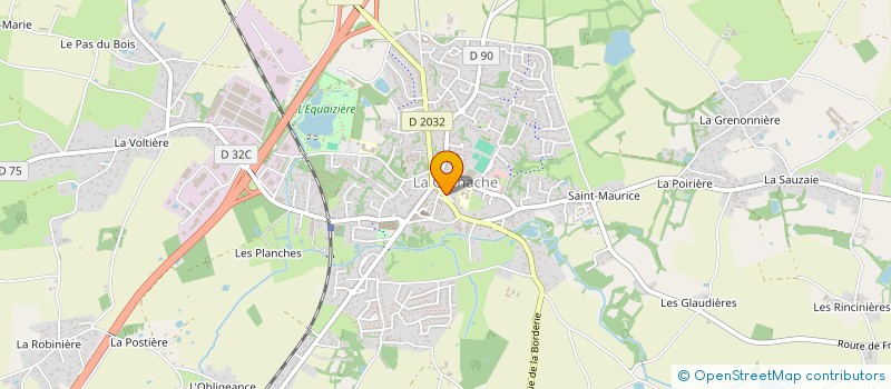 localisation de l'entreprise SCI MBH à LA GARNACHE