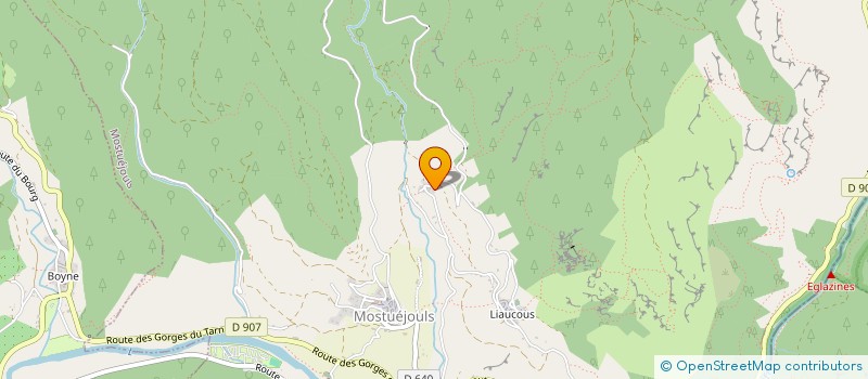 localisation de l'entreprise SCI MBJPC  MOSTUEJOULS