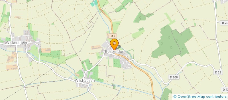 localisation de l'entreprise SCI MBK  SAESSOLSHEIM