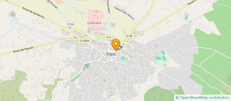 localisation de l'entreprise SCI MBKL à TRETS