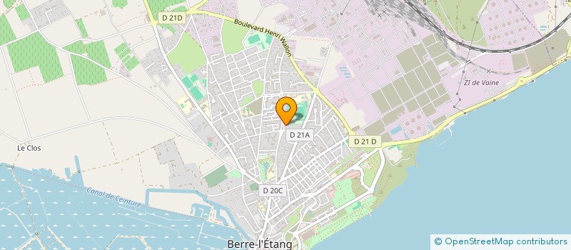 localisation de l'entreprise SCI MBKM à BERRE-L'ETANG