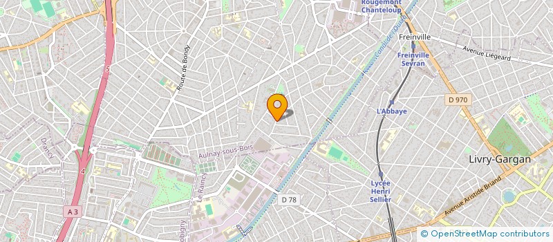 localisation de l'entreprise SCI MBM à AULNAY-SOUS-BOIS