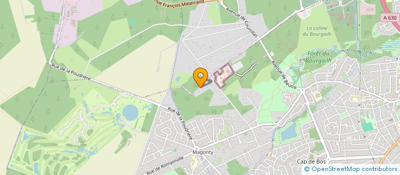 localisation de l'entreprise SCI MBM  PESSAC