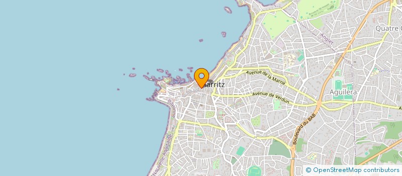 localisation de l'entreprise SCI MBMS à BIARRITZ