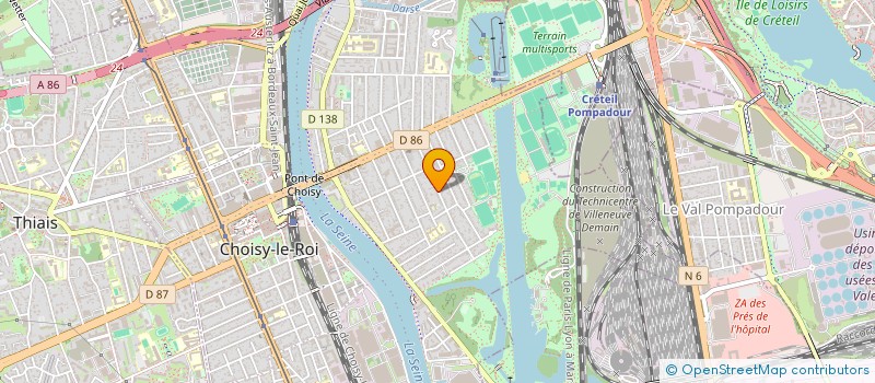 localisation de l'entreprise SCI MBN à CHOISY-LE-ROI