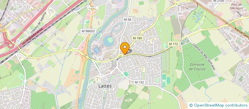 localisation de l'entreprise SCI MBO à LATTES