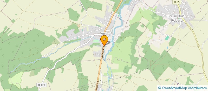 localisation de l'entreprise SCI MBO  VERT