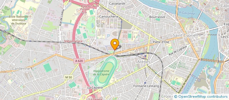 localisation de l'entreprise SCI MBO à TOULOUSE