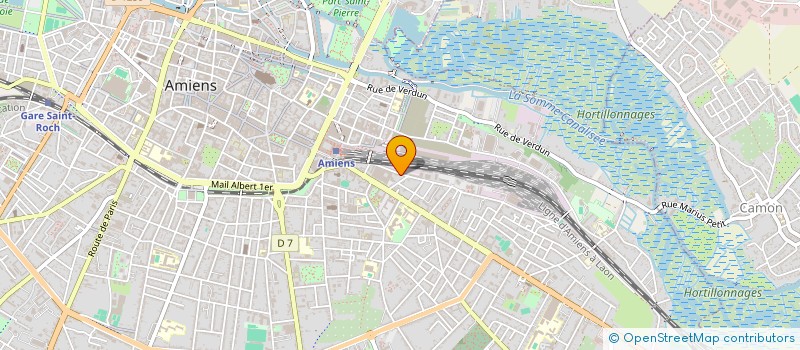 localisation de l'entreprise SCI MBOA à AMIENS