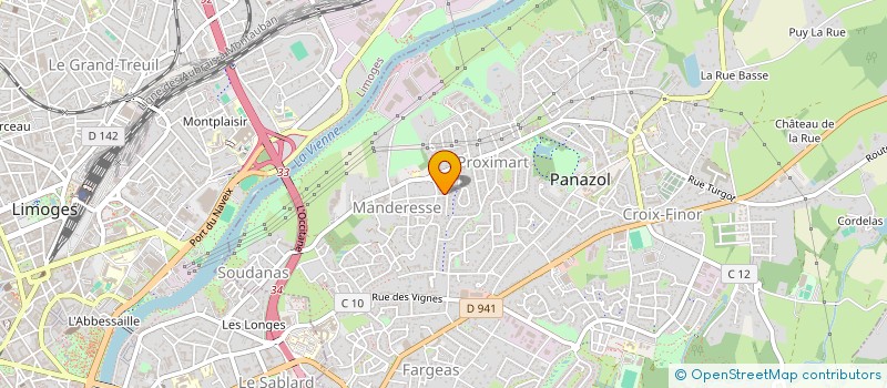localisation de l'entreprise SCI MBP à PANAZOL