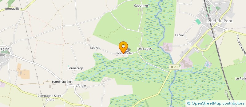 localisation de l'entreprise SCI MBR  PICAUVILLE