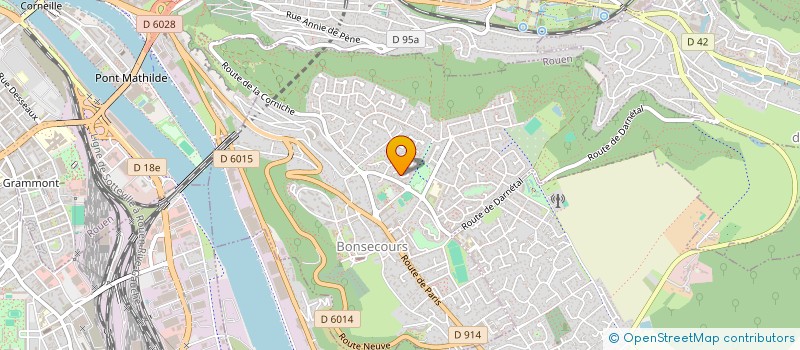 localisation de l'entreprise SCI MBTD PLACE HENRI IV  BONSECOURS