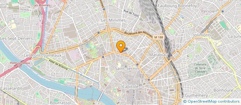 localisation de l'entreprise SCI MBZP à TOULOUSE