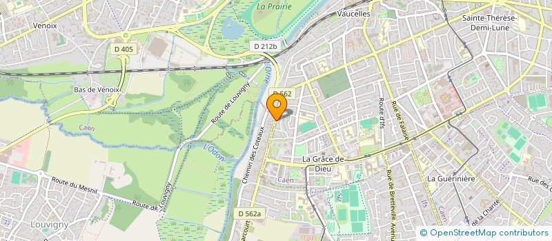 localisation de l'entreprise SCI MC  CAEN