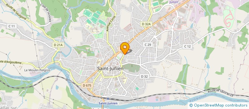 localisation de l'entreprise SCI MC à SAINT-JUNIEN
