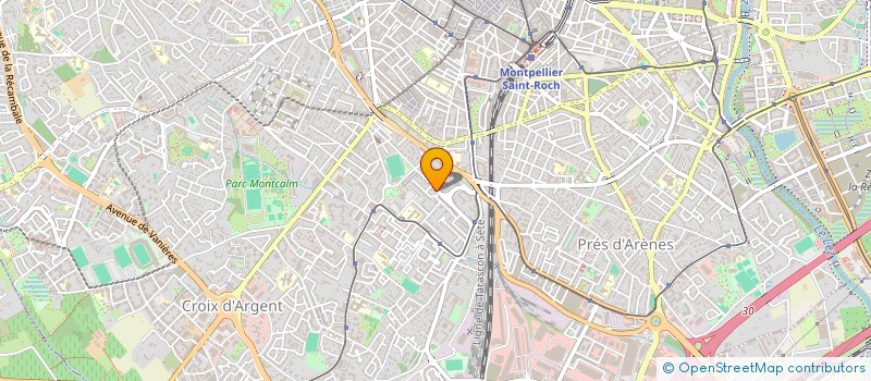 localisation de l'entreprise SCI MC  MONTPELLIER