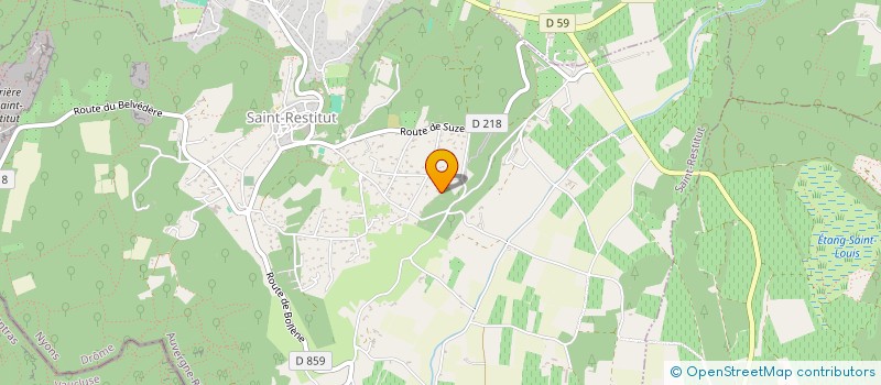 localisation de l'entreprise SCI MC  SAINT-RESTITUT