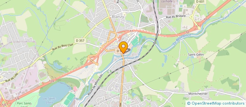 localisation de l'entreprise SCI MC  BLANZY