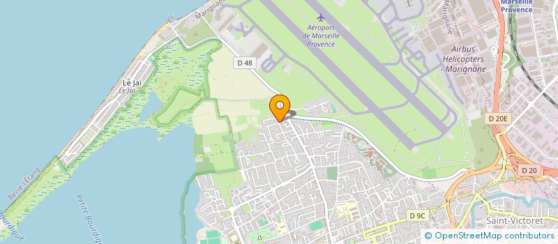 localisation de l'entreprise SCI MC  MARIGNANE