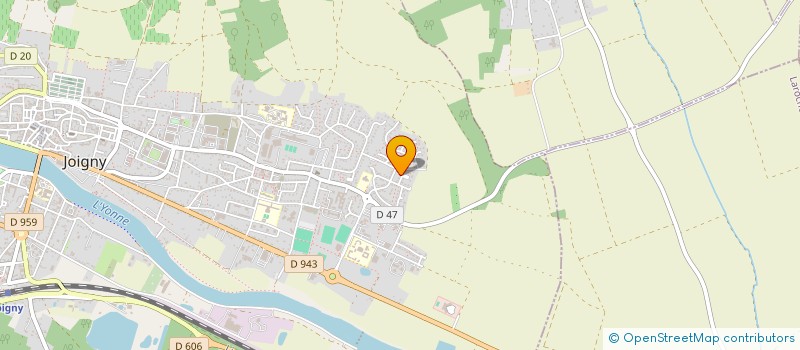 localisation de l'entreprise SCI MC  JOIGNY