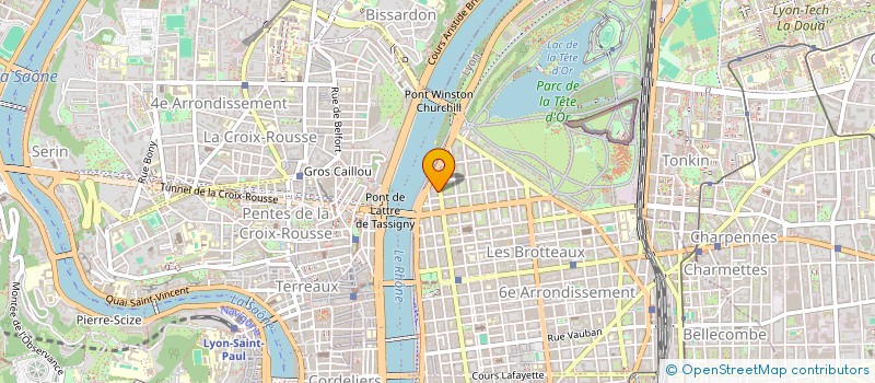 localisation de l'entreprise SCI MC  LYON